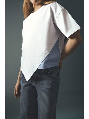 DeFacto Relax Fit Tişört Kız Çocuk H0946A826SM