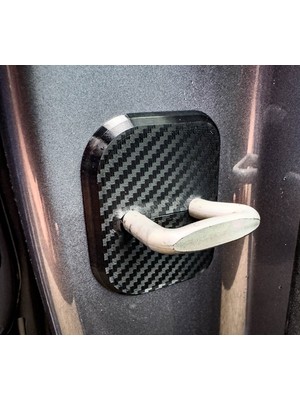 Morpiko Tesla Model Y Juniper Için Kapı Kilidi Mandal Koruma Kapağı