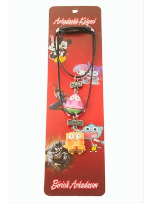 Store Mania Ieg™ Çzgflm Karakteri Arkadaşlık Kolyeleri (Çift Kolye)