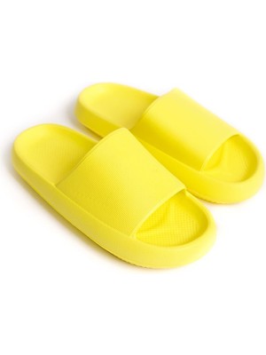 Marmara Qumasch TRL001 - Poliüretan Erkek Terlik Sarı