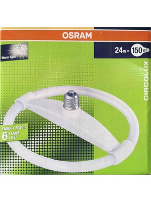 Osram 24 Watt Circolux Sarı Işık 827 Simit Seti 2700 Kelvin 1700 Lümen