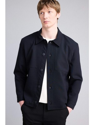 DeFacto Regular Fit Polo Yaka Astarlı Blazer Ceket G6393AX26SP