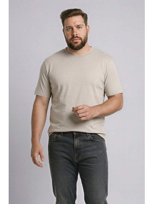 DeFacto Büyük Beden Boxy Fit T-shirt H1160AX26SM