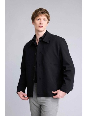 DeFacto Regular Fit Polo Yaka Astarlı Blazer Ceket G6393AX26SP