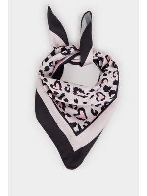 DeFacto Desenli Saten Fular Kız Çocuk G0354A826SM