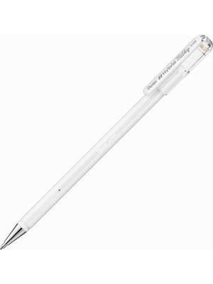 Pentel Hybrid Milky 0.8mm Jel Kalem - Beyaz