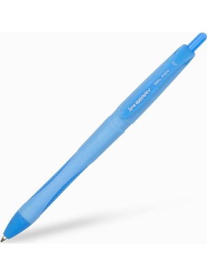 Serve Berry 0.7 mm Jel Kalem Pastel Mavi