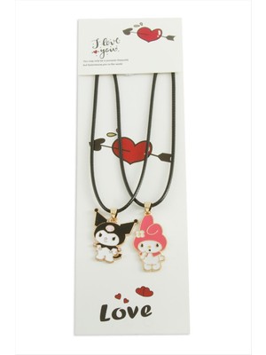 Store Mania Ieg™ Çzgflm Karakteri Arkadaşlık Kolyesi (Çift Kolye)