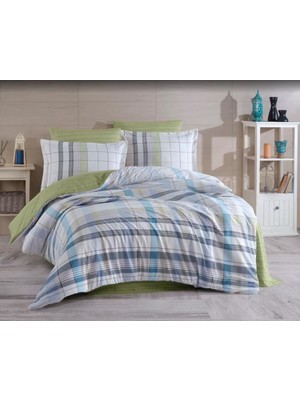 Dua Giyim Çift Kişilik Ranforce Nev Takımı Vivaldi Turkuaz