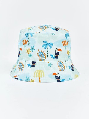 LC Waikiki Baskılı Erkek Bebek Bucket Şapka  (S6)