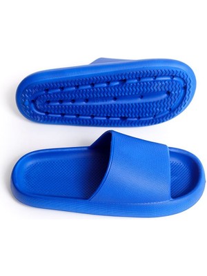 Marmara Qumasch TRL001 - Poliüretan Erkek Terlik Mavı