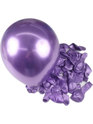 Vatan Gemar Mor Renkli Balon 26CM 100LÜ
