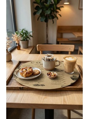 Akal Batu NO18 36'lı Yuvarlak Gıda Servis ve Sunum Kağıdı