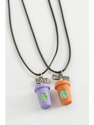 Store Mania Ieg™ Içecek Arkadaşlık Kolyeleri (Çift Kolye)