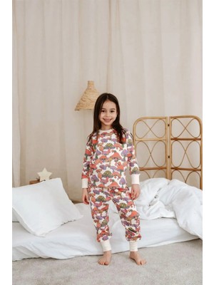 Oh la la Koala For Little Ones Mantar Baskılı Color Shapes Çocuk Pijama Seti