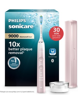 Philips Sonicare Diamond Clean Şarjlı Diş Fırçası, 4 Mod, Basınç Sensörü, Seyahat Kabı, HX9911/84
