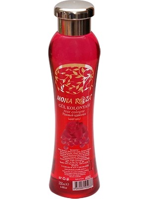 MONAROZA Gül Kolonyası 250 ml Dökme Koku ile Ferahlatıcı Etki Sağlayan
