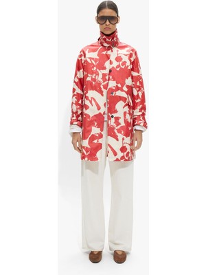 Parfois Kadın  %100 Pamuk Mumlu Desenli Yağmurluk