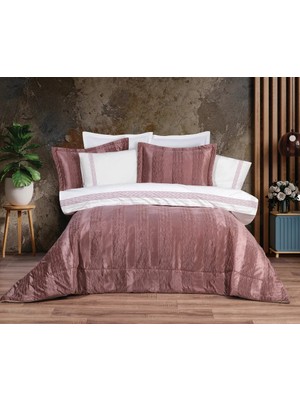 Epilons Nirvana Yatak Örtüsü Seti Pembe