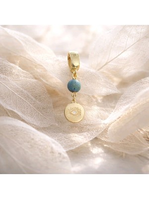 LumiAura Altın Kaplama Açılabilir Klips Drzy Charm