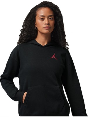 Nike W Jordan Jumpman Geniş Kesim Rahat Kadın Kapüşonlu