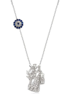 Derin Stok 925 Ayar Gümüş Kadın Gümüş Kolye