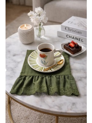 Nurgita Home Kahve Sunum Peçetesi &koktyel Peçete&bardak Altlığı Vintage