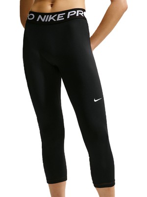 Nike Pro 365 Orta Bel Toparlayıcı Etkili Kadın Crop Spor Taytı