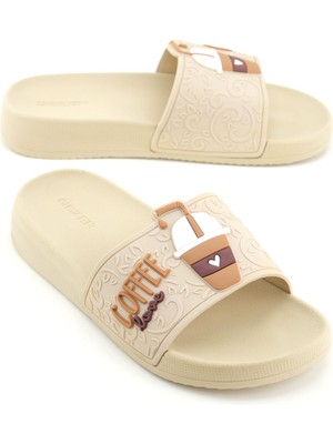 Gezer Kadın Yazlık Pu Islak Zemine Uygun Ev Bahçe Banyo Havuz Terlik