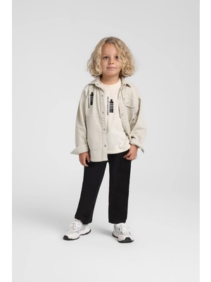 Escabel Erkek Çocuk T-Shirt 1966 Bej