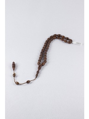 Tesbih Kardeşliği Mehmet Erbabacan Atölyesi Usta Işçilikli Yılan Ağacı Tesbih TSB0689