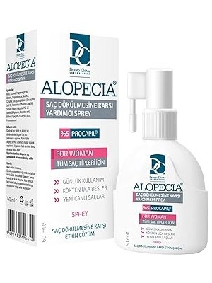 Indispensablely Alopecia Kadın Deri Spreyi 60 ml