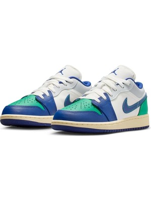 Nike Air Jordan 1 Low 'deep Royal Blue' Gs Basketbol Ayakkabısı (DARKALIPTIR1BEDEN Büyükalınız)