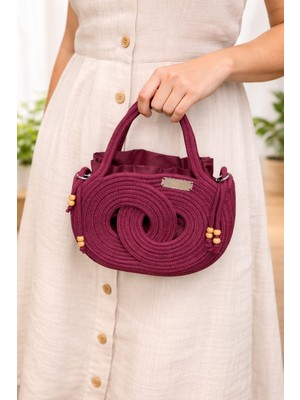 Bordo Halka  Tres Çanta