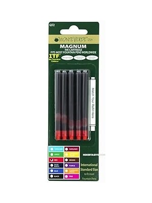 Indispensablely Monteverde Kartuş Serisi Magnum Red 5 Li