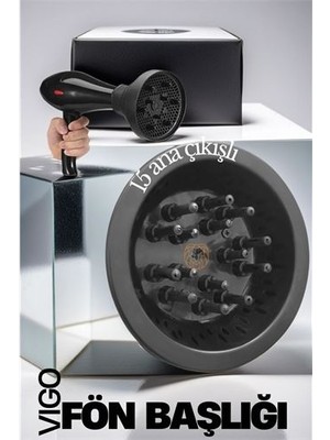 Buyx Hsnet Profesyonel Fön Için Difüzör Vigo Başlık - BU002T-7G9374