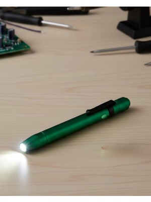 Buyx Kompakt Tasarımlı LED Işıklı Kalem Fener Çok Yönlü Kullanım - BU002T-7HGB58