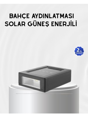 Buyx Güneş Enerjili Su Geçirmez Bahçe Apliği Uzun Ömürlü Led’li - BU002T-7GJHP6