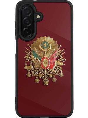 Samsung Galaxy A56 Uyumlu Osmanli Tugrasi Tasarımlı Glossy Premium Kılıf