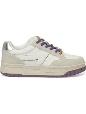 Lumberjack BROOKLYN 6FX KIRIK BEYAZ Kadın Sneaker