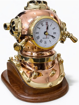 Tekinhediyelik Pirinç Dalgıç Başlığı Saat 2586