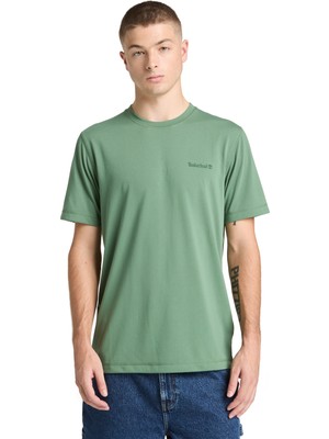 Timberland Quıck-Dry Short Sleeve Tee Erkek Kahverengi Tshirt TB0A6EKSA6Z1