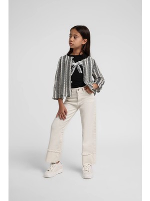 Escabel Kız Çocuk Takım 36227 Krem