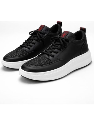 Shemard Siyah Beyaz Kadın Spor Ayakkabı A-1