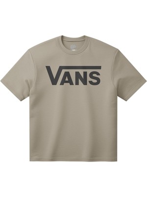Vans Vans Classic Ss Tee Erkek Bej Tshirt VN000RA1E2V1