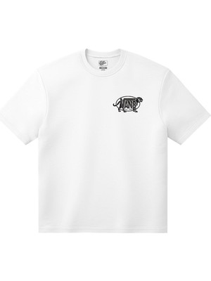 Vans Awaken Tiger Ss Tee Erkek Beyaz Tshirt VN000XHTWHT1