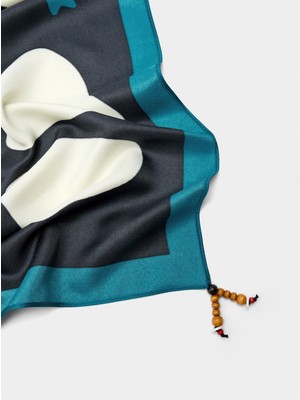 Parfois Kadın Saten Kare Desenli Şal