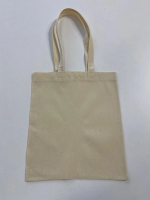 Etifa Tekstil 5 Adet Hambez Çanta %100 Pamuk Dayanıklı Promosyon Çanta Güçlendirilmiş Saplı Alışveriş ve Günlük Kullanım