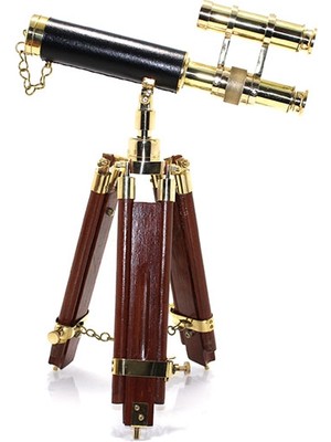 Tekinhediyelik Ayaklı Pirinç Dürbün 15994