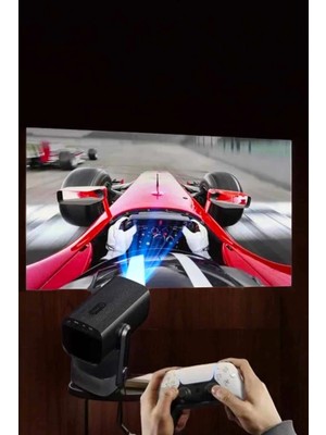 Moresun Buğz Taşınabilir Sinema Oyun Projektörü Akıllı Projeksiyon Android 11 - Buğz